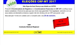 eleição crf