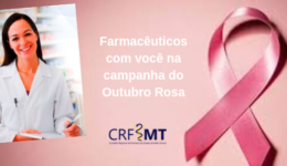 Farmacêuticos com você na campanha do Outubro Rosa