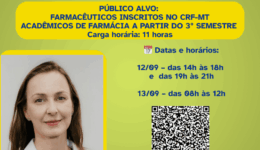 Ilustração simples azul e amarelo hoje tem palestra post pra instagram